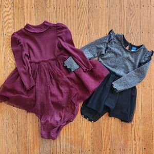 EUC baby GAP & Old Navy Tutu Party Dresses 12-18 month baby girl